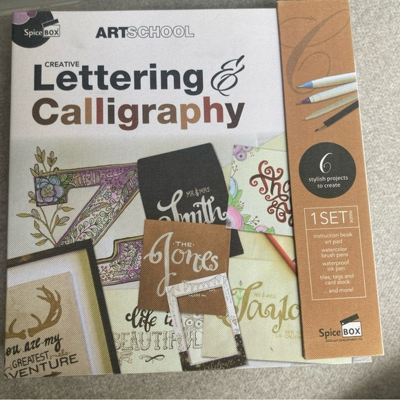 Creative Lettering & Calligraphy Kit - Picture 2 of 7
